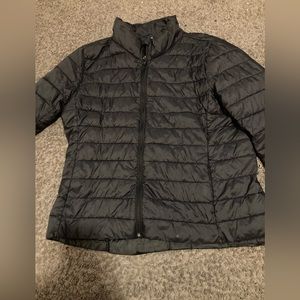 Old navy puffer zip up jacket